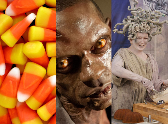 Candy corn, The Walking Dead, The Martha Stewart Show Candy corn, The Walking Dead, The Martha Stewart Show